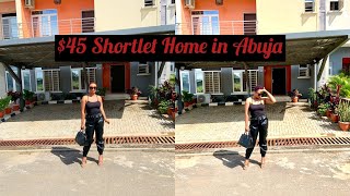 What a 45 per day Shortlet home looks like Abuja Nigeria My Mini Staycation [upl. by Nodlehs]