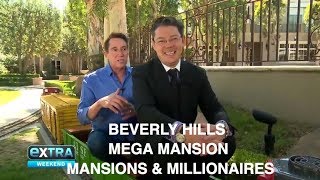 Michael Corbett amp Christophe Choo quotExtraquot tour of a Beverly Hills mega mansion real estate realtor [upl. by Notfa]