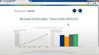 Como usar o Simulador Tesouro Direto Poupança LFT CDB e LCI Qual é o melhor [upl. by Chery]