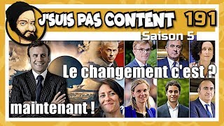 JSUIS PAS CONTENT  191  Le remaniement cest maintenant  Quickie [upl. by Yrdnal]