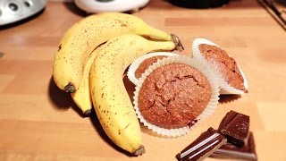 SchokoBananenMuffins  Low Carb  Wir backen zusammen  Mel  Home [upl. by Carolus463]