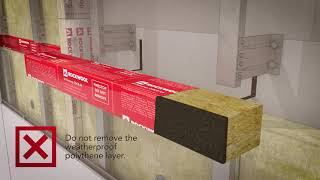 How to Install ROCKWOOL SP Firestop OSCB 44 [upl. by Imaj]