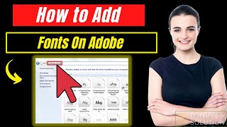 How to add fonts to adobe acrobat 2024  install fonts adobe reader [upl. by Gerge129]