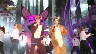 일비스Ylvis  The Fox at 2013 MAMA [upl. by Chladek]