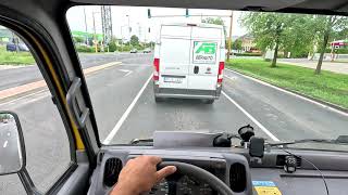 Asmr Extra Diesel sound  Cabstar POV driving [upl. by Munsey159]