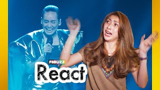 Reaksi Guru Vokal Reaction  Marsha Milan  CINTA  AJL 36 • F8Buzz React [upl. by Freytag814]