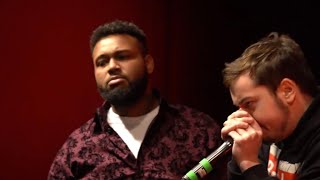 KING INERTIA 🇺🇸 VS VOCODAH 🇺🇸 TOP 8  Beatbox Battle Bayreuth 2022 CROWD POV [upl. by Kosey340]