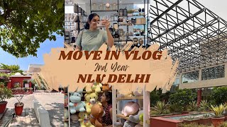 Moving to our NEW ROOM  2nd Year  NLU Delhi Vlog 05 [upl. by Assirt]