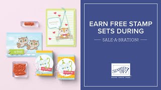 Earn Free Stamp Sets during SaleABration [upl. by Wolff]