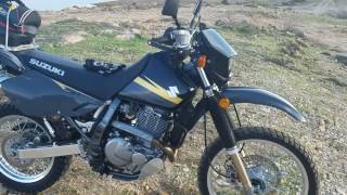 Dr 650 review and first dirt ride [upl. by Ahseele196]