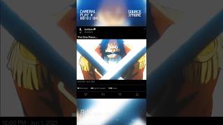 The One Piece  Theme Edit  ZodXEdits onepiece youtube youtuber viralvideo viralshorts [upl. by Erlond]