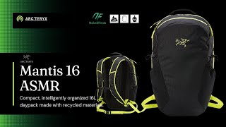 Unbox and Packing ASMR Arcteryx Mantis 16L Backpack ASMR NFINDS arcteryx [upl. by Mccallum]