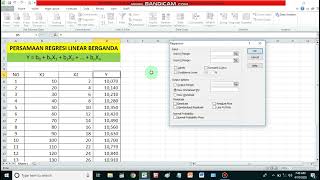 VIDEO REGRESI LINEAR BERGANDA [upl. by Alla]