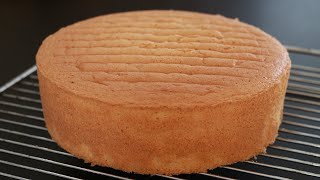 genoise sponge cake soft and fluffy [upl. by Akerehs948]