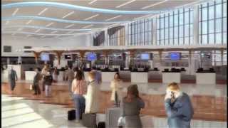 Virtual Tour of Atlantas New International Terminal [upl. by Elatsyrc598]