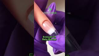 Baby boomer no molde f1 naildesigner nails dualforms unhaemgel manicure [upl. by Aseen478]