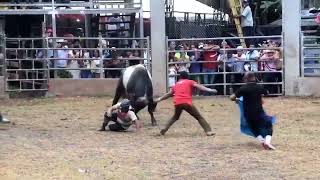 Vitamina de Sergio Argueta vs Nena fiestas Tradicionales La Gateada Chontales rodeo toros [upl. by Anigriv]