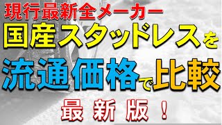 タイヤ値上がり！国産最新スタッドレスはどこが一番安いのか！？お買い得なのは！？価格を一気見で比較！2023年最新版【スタッドレス比較】【現行最新タイヤ】 [upl. by Roxane]