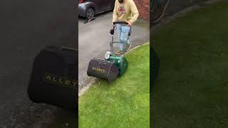 Nothing better than the Allett stripe allettmowers lawncare lawn [upl. by Nitz]