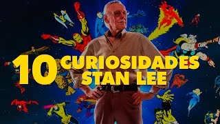 10 Curiosidades y cosas que no sabías de Stan Lee [upl. by Nilla597]