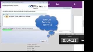Download and Install Visual Basic 2010 Express NET  Visual Studio 2010 Express [upl. by Lowrance480]