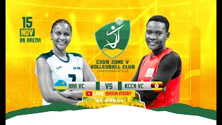 CAVB ZONE 5 VOLLEYBALL CLUB CHAMPIONSHIP 2023  APR WVC VS KCCA WVC  WOMEN [upl. by Mihar]