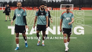 Inside Training Van Dijk Trent Gakpo Gomez Darwin amp Diaz return for preseason [upl. by Nwahsear]