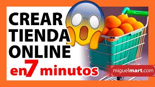 Crea tu tienda Online en solo 7 minutos ¡El tutorial definitivo con WordPress y WooCommerce [upl. by Acinoev]
