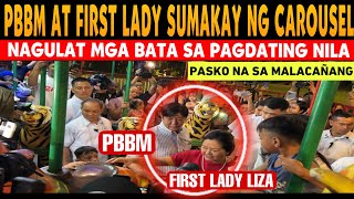 PBBM FIRST LADY NAKILARO RIDES SA MGA BATA SA LOOB NG MALACAÑANG PALACE [upl. by Nolie]