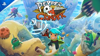 Pepper Grinder  Launch Trailer  PS5 amp PS4 Games [upl. by Luane694]