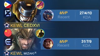 BEST DUO IN RANKED😱 CEDXVI JOHNSON ft MIZAKI LAPU [upl. by Anabel]