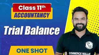 Ledger and Trial Balance  ONE SHOT  Class 11  Accounts  Must watch [upl. by Mcilroy]