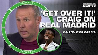 WHO CARES GET OVER IT 😅  Craig Burley on Real Madrid skipping Ballon dOr awards  ESPN FC [upl. by Yxor]