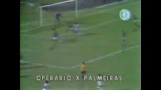 OperárioMS 2 x 0 Palmeiras  Campeonato Brasileiro 1977 [upl. by Ehcrop]