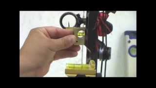 TRU BALL ARCHERY  Leveling AXCEL Achieve or AX Series Sight [upl. by Galatea]