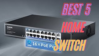 Best home 10g switch  Best 10 Gigabit 10GbE Ethernet Switches [upl. by Pul]