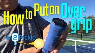 How to overgrip your paddle [upl. by Opportina167]