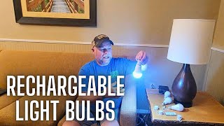 How To Use Rechargeable LED Bulbs  Rechargable Light Bulbs with Remote [upl. by Bradlee70]