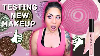 BIG TESTING NEW MAKEUP  WE HAD SOME FAILSamp SOME WINS  MAKEUP TUTORIAL amp HONEST REVIEW [upl. by Eldnek]