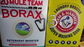 Comparison of Borax and Soda [upl. by Odnarb]