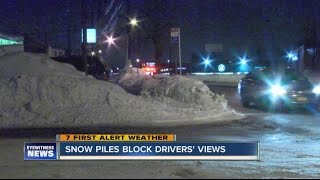 Lackawanna citing businesses for snow removal [upl. by Bud]