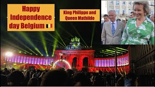 Belgium National Day 2023 Celebrations  Concert  Fireworks 💥 🧨  King and Queen Meet up  🇮🇳 in 🇧🇪 [upl. by Beesley]