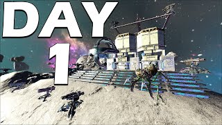 I SOLO Claimed A Unraidable ASTROID Day 1  Ark PvP INX [upl. by Ubald60]