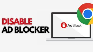 How To Disable Ad Blocker In Google Chrome On Laptop  Reviewsed [upl. by Bolan]