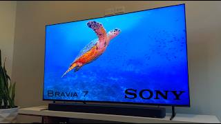 Sony Bravia 7 Mini LED TV Unboxing and Setup [upl. by Selena]