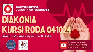 Dokter Medsos Diakonia Kursi Roda 04102024 [upl. by Lyrrehs]