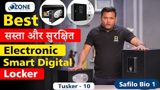 Best Digital Safe for Your Home and Office in Your Budget  Safilo Bio 1 amp Tusker 10 OzoneOverseas [upl. by Asta]