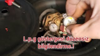 Lpg göstergesi düzensiz bilgilendirme idrisusta automobile car mechanic [upl. by Tillie169]