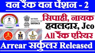 ExServicemen Pension Revison Arrears List All JCOs amp ORs 2023 for Pensioner  Pension Circular PCDA [upl. by Akerehs]