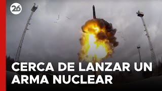 PUTIN estuvo quotMUY CERCAquot de LANZAR UNA BOMBA ATÓMICA sobre UCRANIA  26Global [upl. by Nama499]